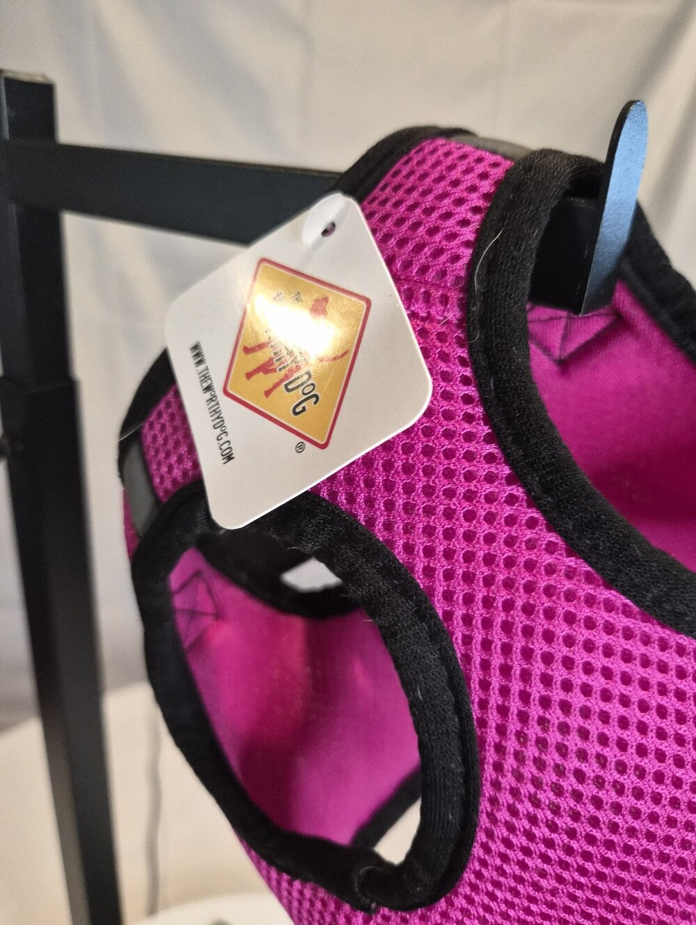The Worthy Dog Pink Mesh Pet Harness(small)